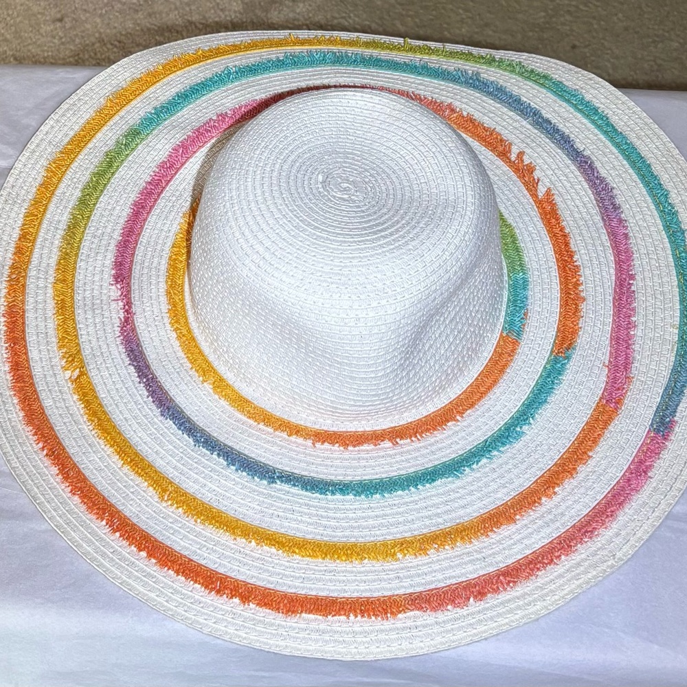 Colorful Striped Sun Hat